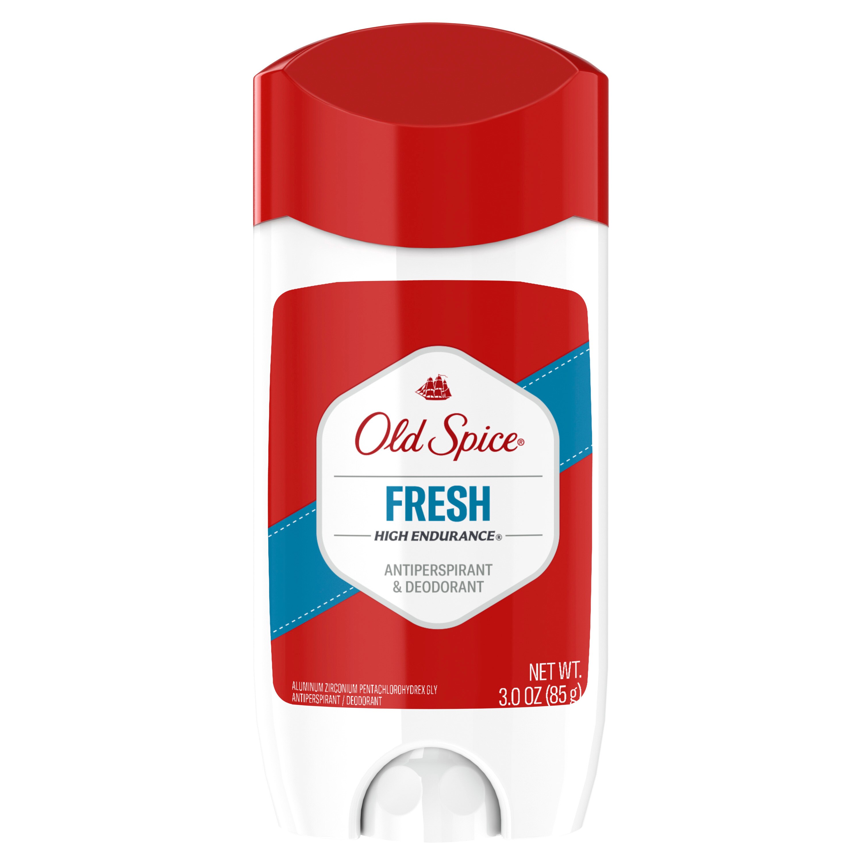 Old Spice High Endurance Invisible Solid - Desodorante y antitranspirante para hombres, Fresh Scent, 3.0 oz