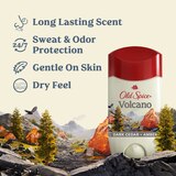 Old Spice Antiperspirant & Deodorant Stick, Volcano + Charcoal, 2.6 OZ, thumbnail image