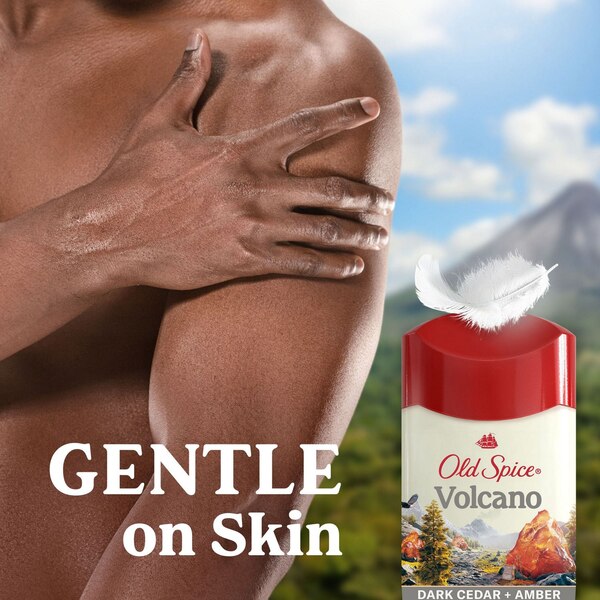 Old Spice Antiperspirant & Deodorant Stick, Volcano + Charcoal, 2.6 OZ