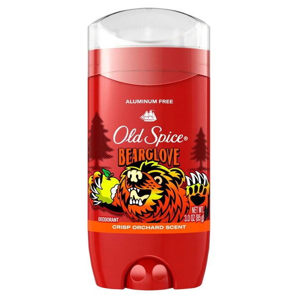 Old Spice Aluminum Free Deodorant, Bearglove Crisp Orchard, 3 OZ