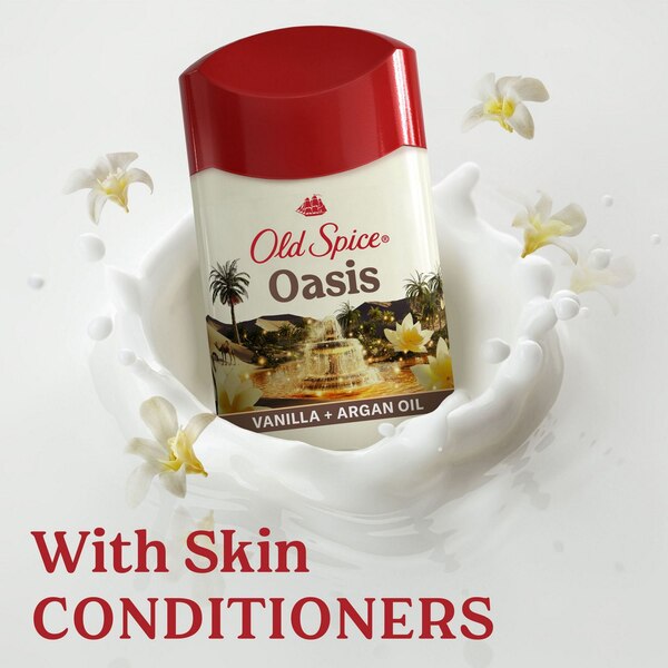 Old Spice All Day Antiperspirant & Deodorant Stick, Oasis, 2.6 OZ