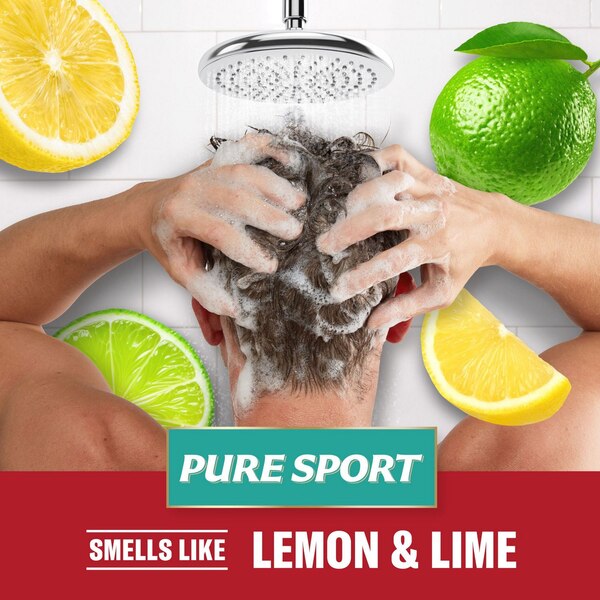 Old Spice Pure Sport 2-in-1 Shampoo & Conditioner, 21.9 OZ