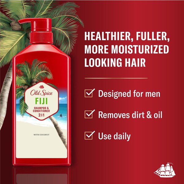 Old Spice Fiji 2-in-1 Shampoo & Conditioner