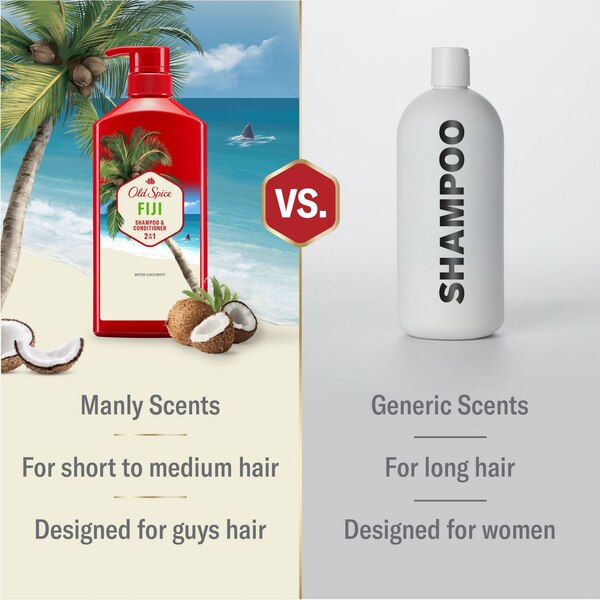 Old Spice Fiji 2-in-1 Shampoo & Conditioner
