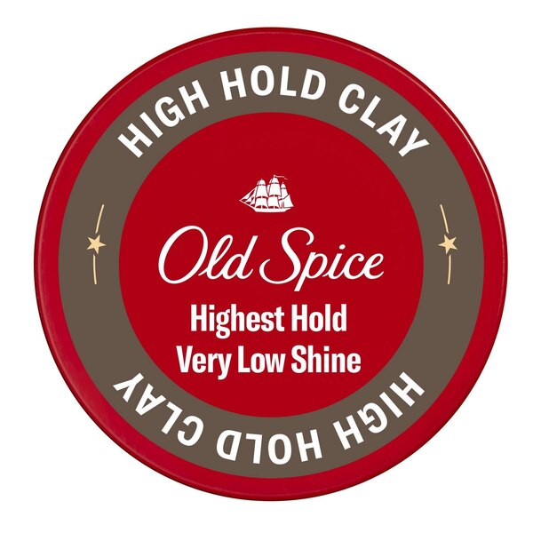 Old Spice High Hold Hair Styling Clay, 2.22 OZ
