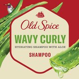Old Spice Wavy Curly Shampoo, Aloe, 21.9 OZ, thumbnail image
