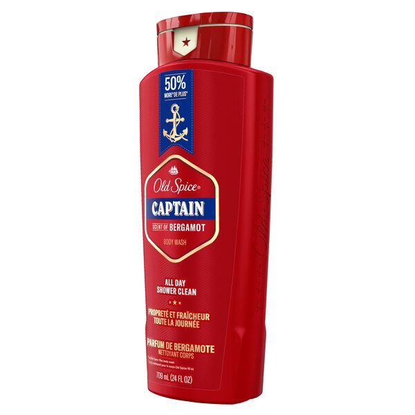 Old Spice Body Wash for Men, Captain, 24 oz