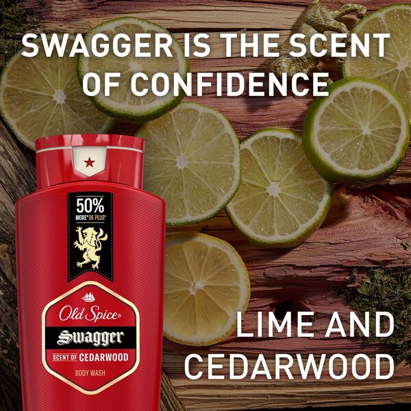 Old Spice Body Wash for Men, Swagger, 24 oz