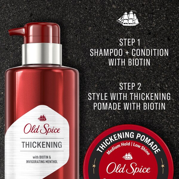 Old Spice Thickening Hair Pomade, 2.22 OZ