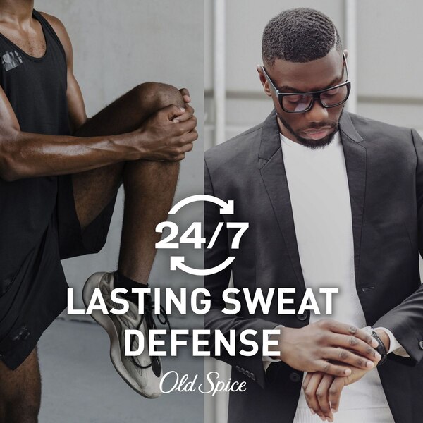 Old Spice Sweat Defense Antiperspirant & Deodorant Stick, Captain, 2.6 OZ
