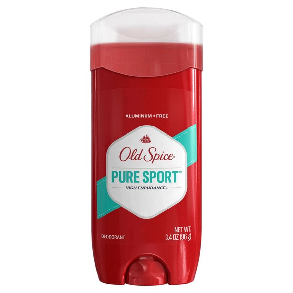 Old Spice High Endurance Deodorant Stick, Pure Sport, 3.4 OZ