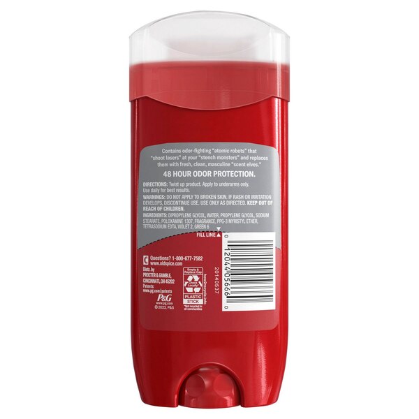 Old Spice High Endurance Deodorant Stick, Pure Sport, 3.4 OZ