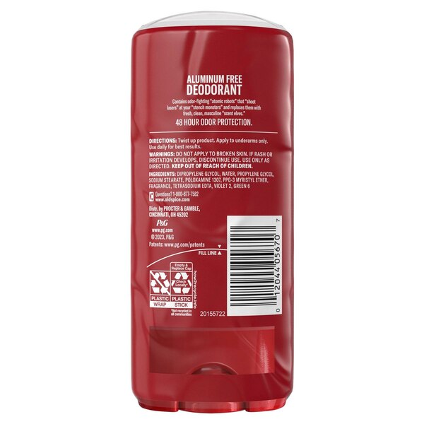 Old Spice High Endurance Deodorant Stick, Fresh, 3.4 OZ, 2 Pack