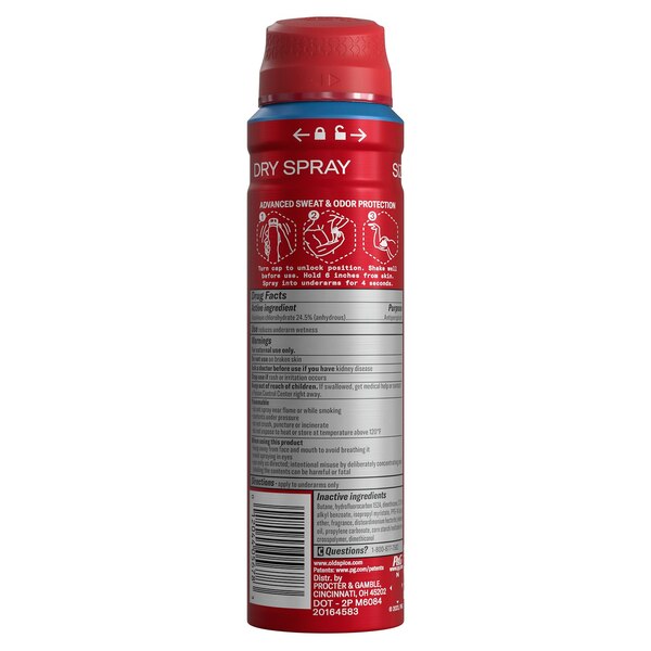 Old Spice High Endurance Antiperspirant & Deodorant Spray, Fresh, 4.3 OZ