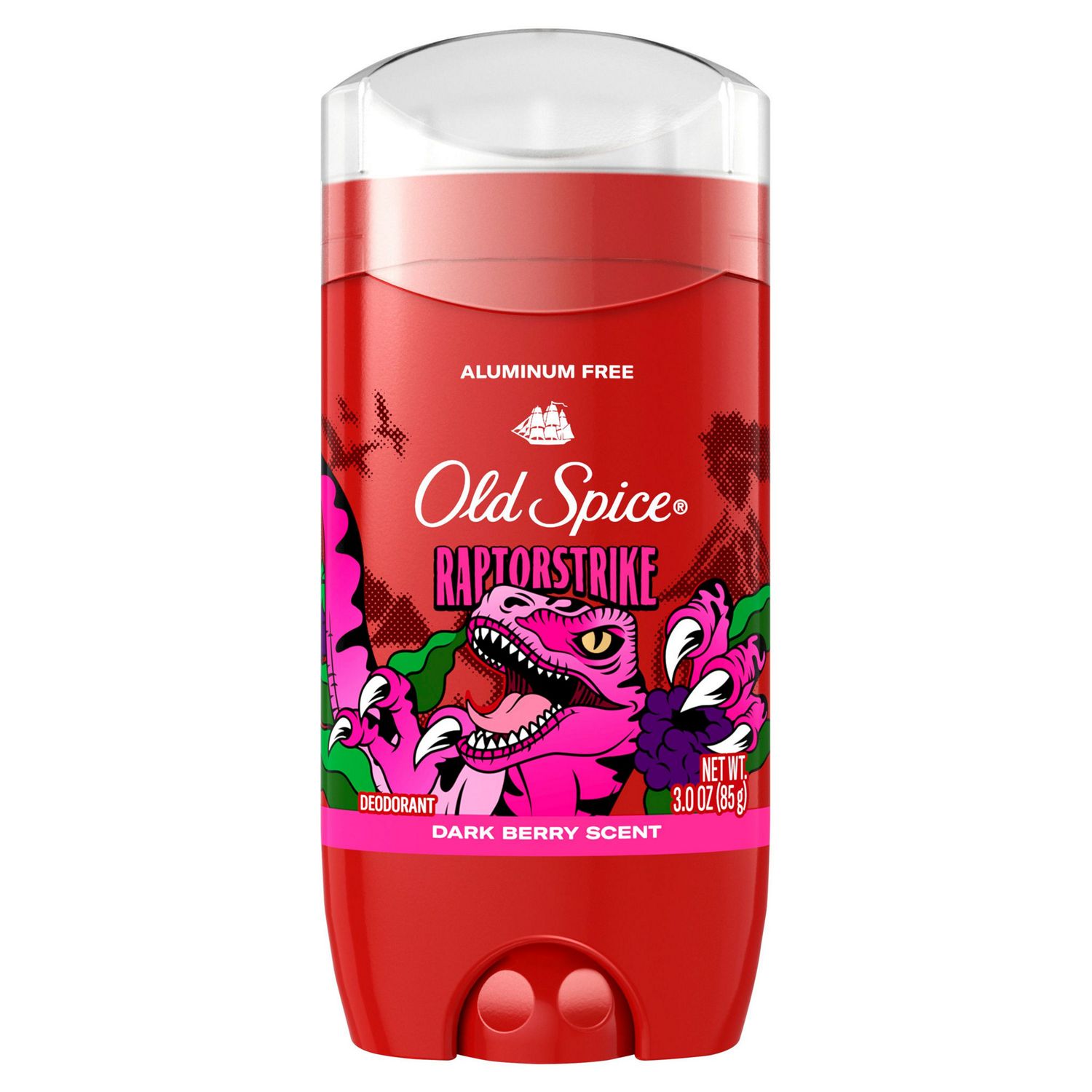 Old Spice Aluminum Free Deodorant, Raptorstrike, Dark Berry, 3 OZ