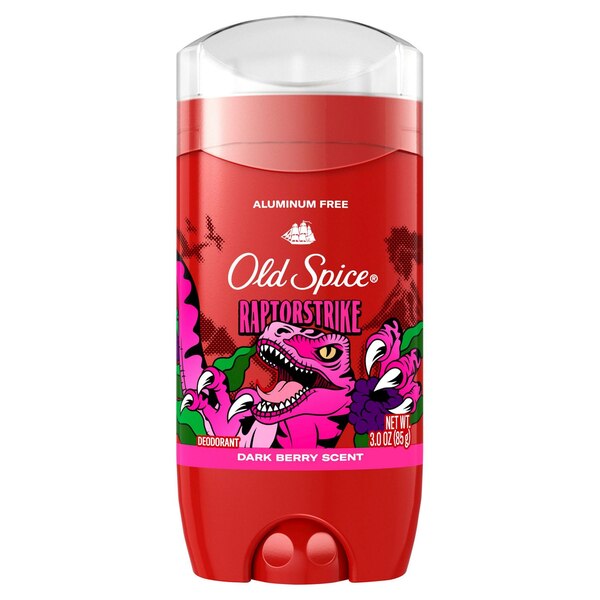 Old Spice Aluminum Free Deodorant, Raptorstrike, Dark Berry, 3 OZ
