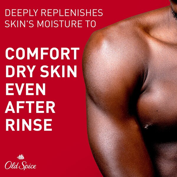 Old Spice Gentlemen's Blend Hydrating Body Wash, Vanilla & Shea Butter, 20 OZ