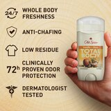 Old Spice Total Body Deodorant Aluminum Free, Vanilla Shea Butter, 3 OZ, thumbnail image