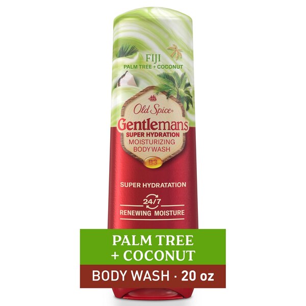 Old Spice Gentlemen's Blend Mind & Body Moisturizing Body Wash, Fiji, 20 OZ