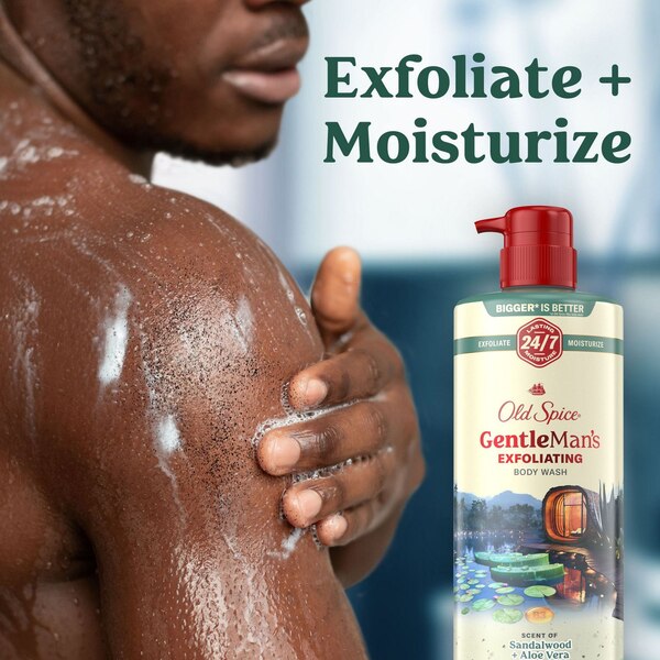 Old Spice Gentlemen's Blend Body Wash, Sandalwood & Aloe Vera, 26 OZ