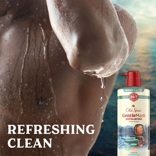 Old Spice Gentlemen's Blend Body Wash, Sandalwood & Aloe Vera, 26 OZ