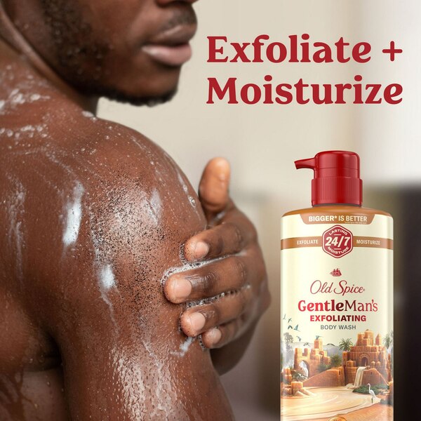 Old Spice Gentlemen's Blend Body Wash, Brown Sugar & Cocoa Butter, 26 OZ