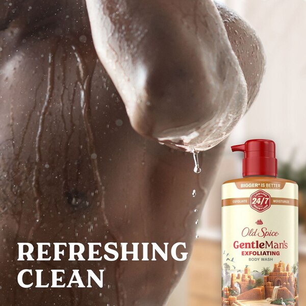 Old Spice Gentlemen's Blend Body Wash, Brown Sugar & Cocoa Butter, 26 OZ