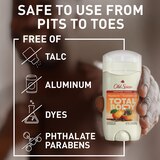 Old Spice Total Body Deodorant Stick, Mandarin & Sandalwood, 3 OZ, thumbnail image