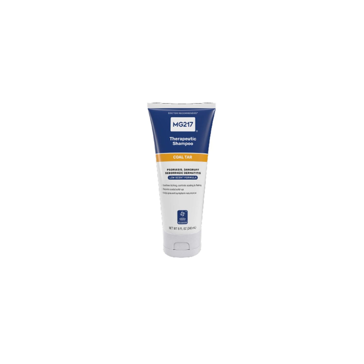 MG217 Psoriasis Therapeutic Shampoo with .5% Coal Tar, 8 OZ