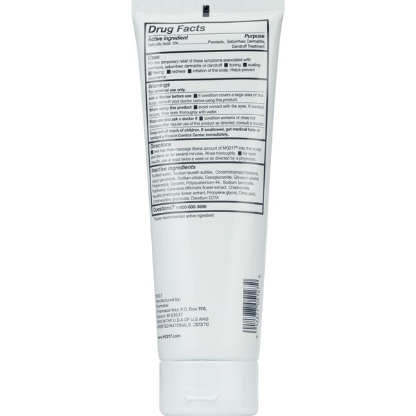 MG217 Psoriasis Therapeutic 2-in-1 Shampoo & Conditioner with 3% Salicylic Acid, 8 OZ
