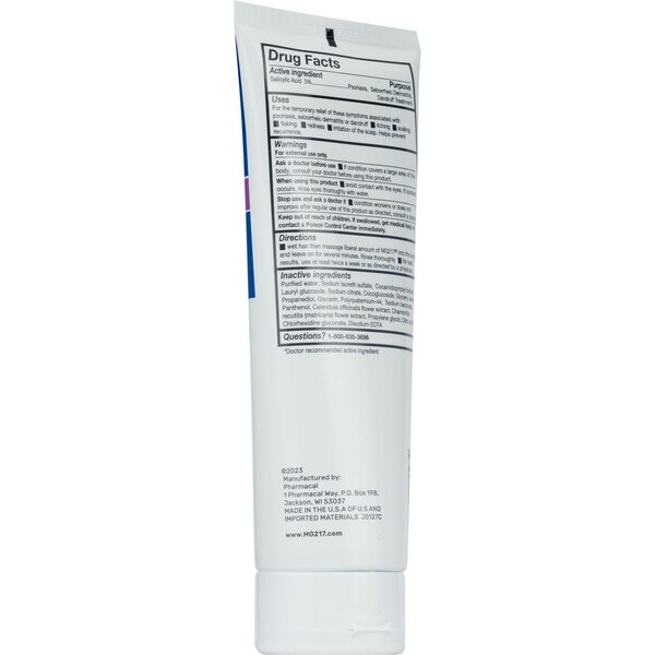 MG217 Psoriasis Therapeutic 2-in-1 Shampoo & Conditioner with 3% Salicylic Acid, 8 OZ