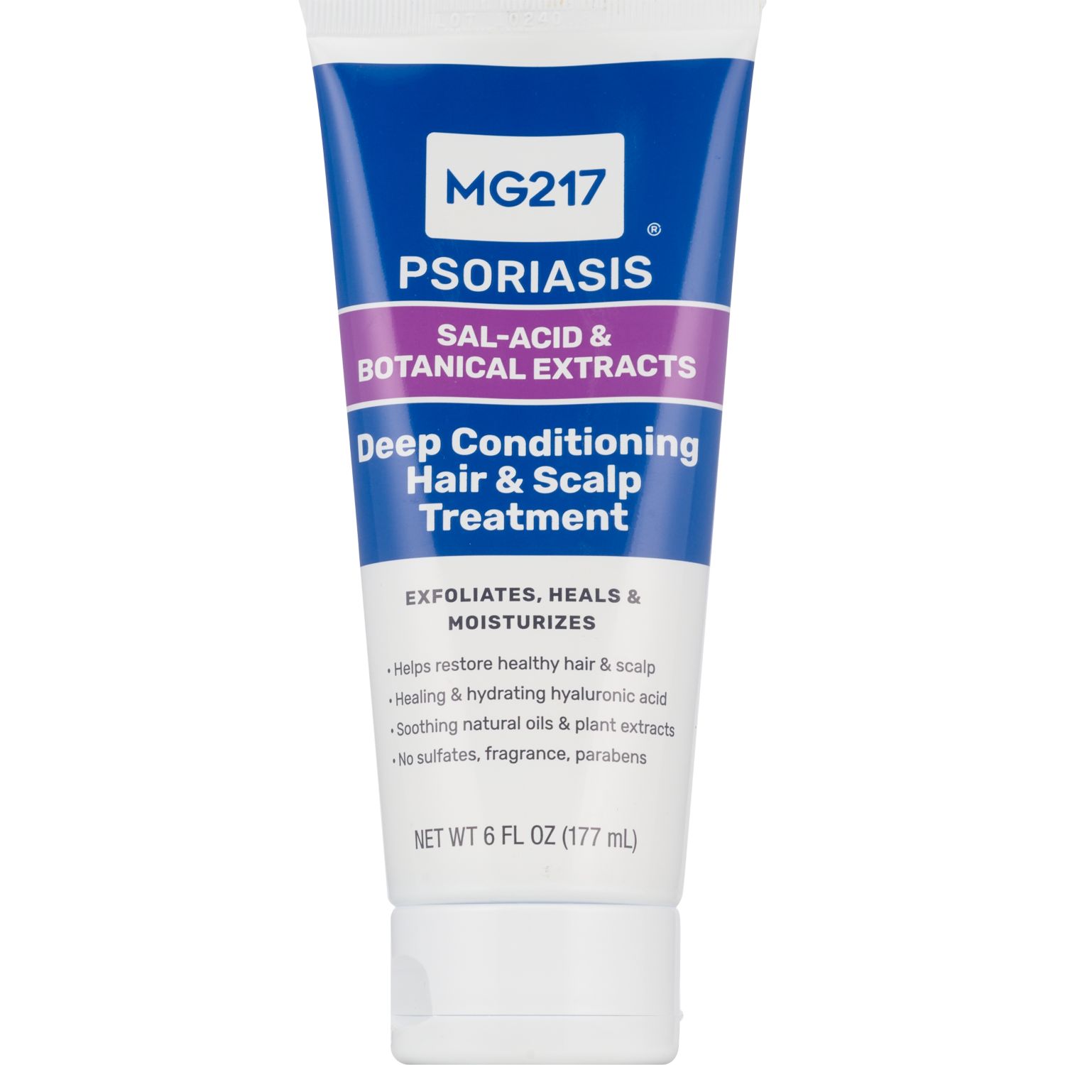 MG217 Psoriasis Deep Conditioning Hair & Scalp Treatment with Salicylic Acid, 6 OZ