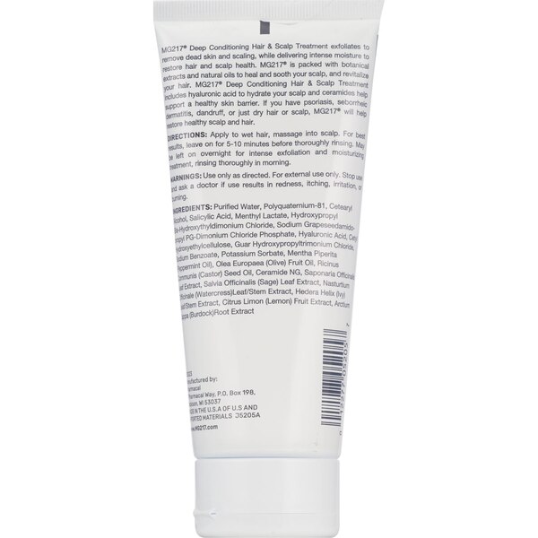 MG217 Psoriasis Deep Conditioning Hair & Scalp Treatment with Salicylic Acid, 6 OZ