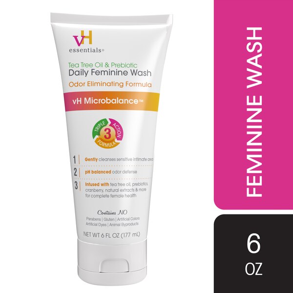 VH Essentials Tea Tree Daily Feminine Wash, 6 OZ