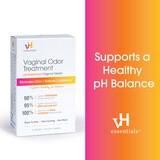vH essentials Vaginal Odor pH Balanced Treatment Tablets - 6 Tablets With Applicator, thumbnail image