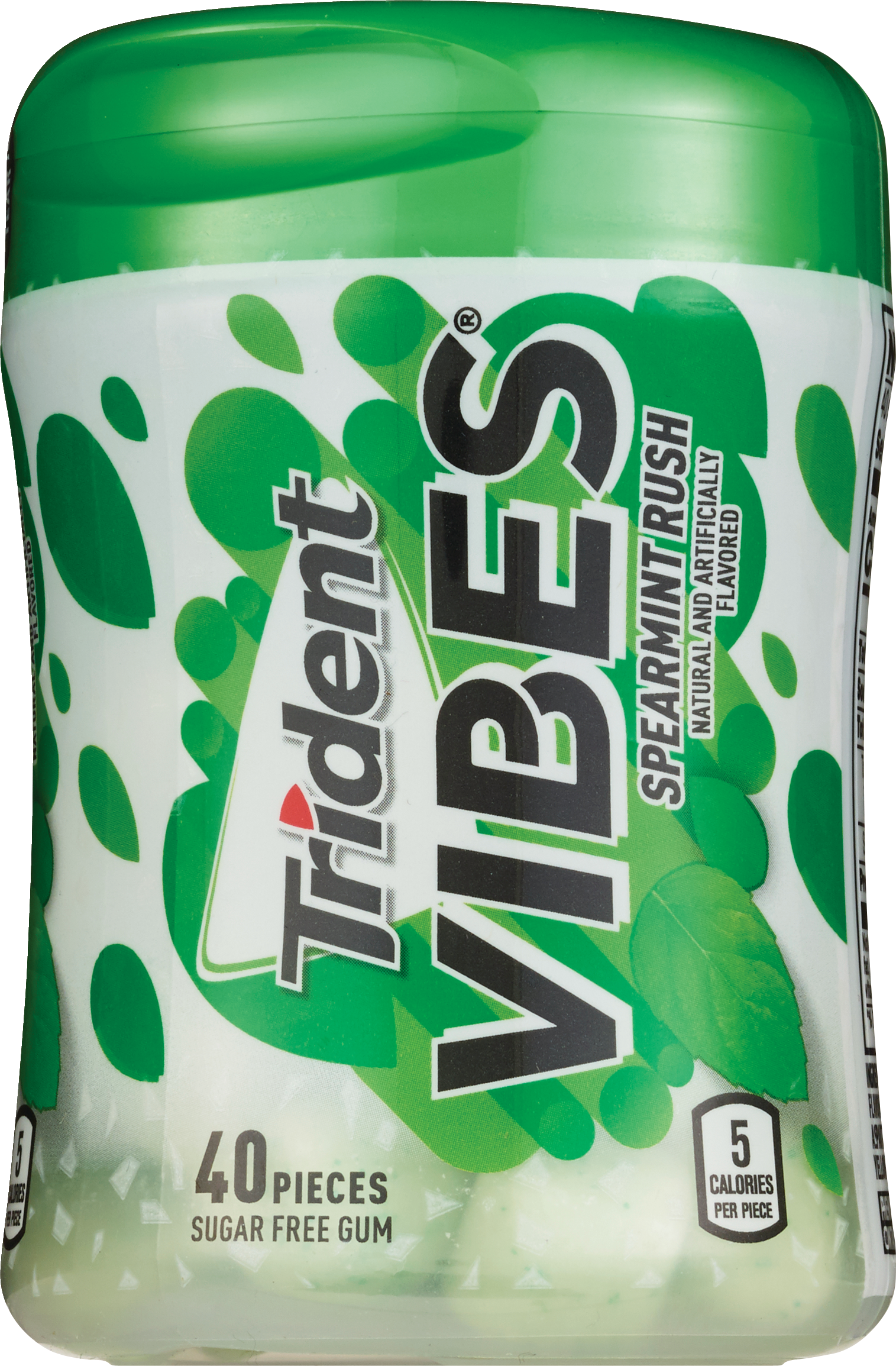 Trident Vibes Sugar Free Gum, 40 CT