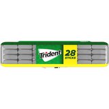 Trident Spearmint Sugar Free Gum Pocket Pack, 28 ct, thumbnail image