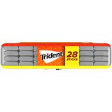 Trident Tropical Twist Sugar Free Gum Pocket Pack, 28 ct, thumbnail image