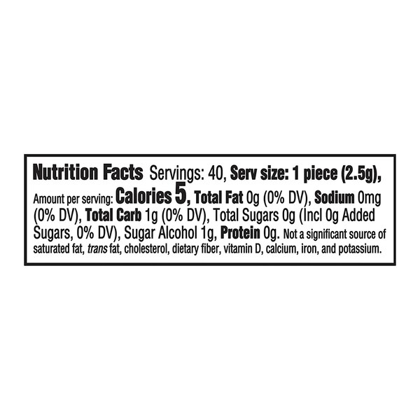 Trident Vibes Sour Patch Kids, Blue Raspberry, 4.8 oz