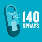 Listerine Pocketmist Breath Spray, Cool Mint, 0.26 OZ, 2 CT, thumbnail image