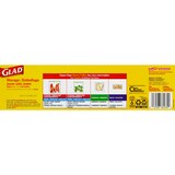 Glad Food Storage Zipper Bags, Gallon, 40 CT, thumbnail image