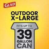 Glad Quick-Tie Lawn and Leaf Bags, 39 Gal, 12 ct, thumbnail image