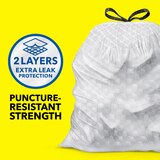Glad ForceFlex Tall Kitchen Drawstring Trash Bags, 13 Gal, Gain Original with Febreze, 80 ct, thumbnail image