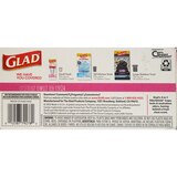 Glad ForceFlex MaxStrength Tall Kitchen Drawstring Trash Bags, Cherry Blossom, Pink, 13 Gallon, 34 CT, thumbnail image