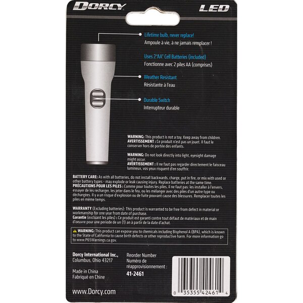 Rayovac Krypton Bulb Flashlight with Soft Comfort Grip