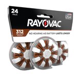 Rayovac Hearing Aid Battery, 312, thumbnail image 2 of 3