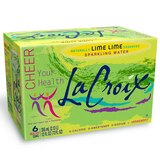 LaCroix, Sparkling Water Lime, 12 ct, 12 oz, thumbnail image