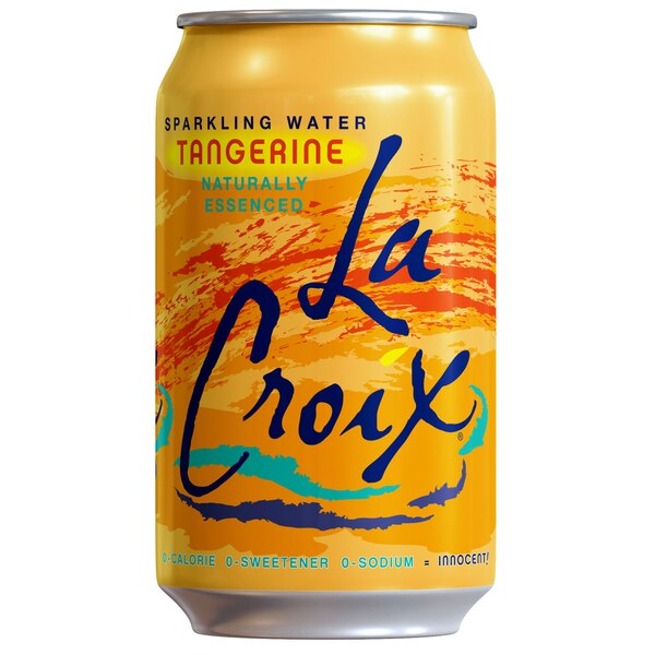 LaCroix Sparkling Water Tangerine, 12 oz