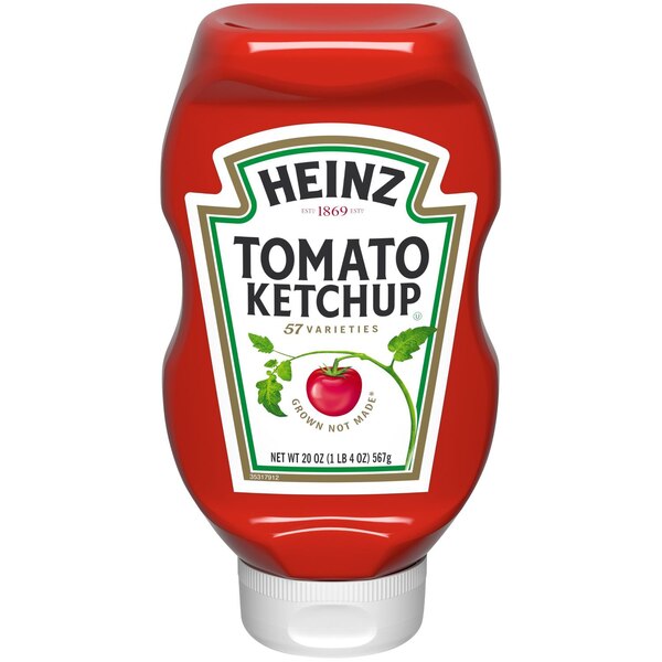 Heinz Tomato Ketchup Bottle, 20 oz