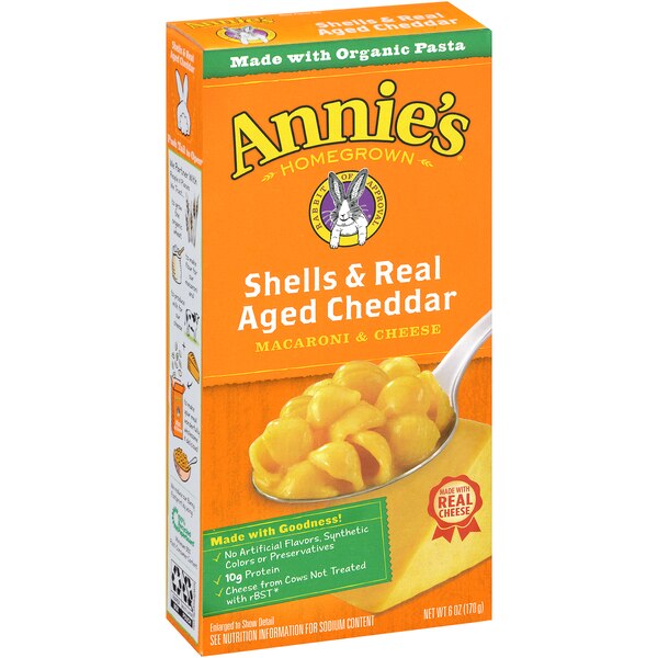 Annie's Homegrown Macoroni & Cheese, 6 oz